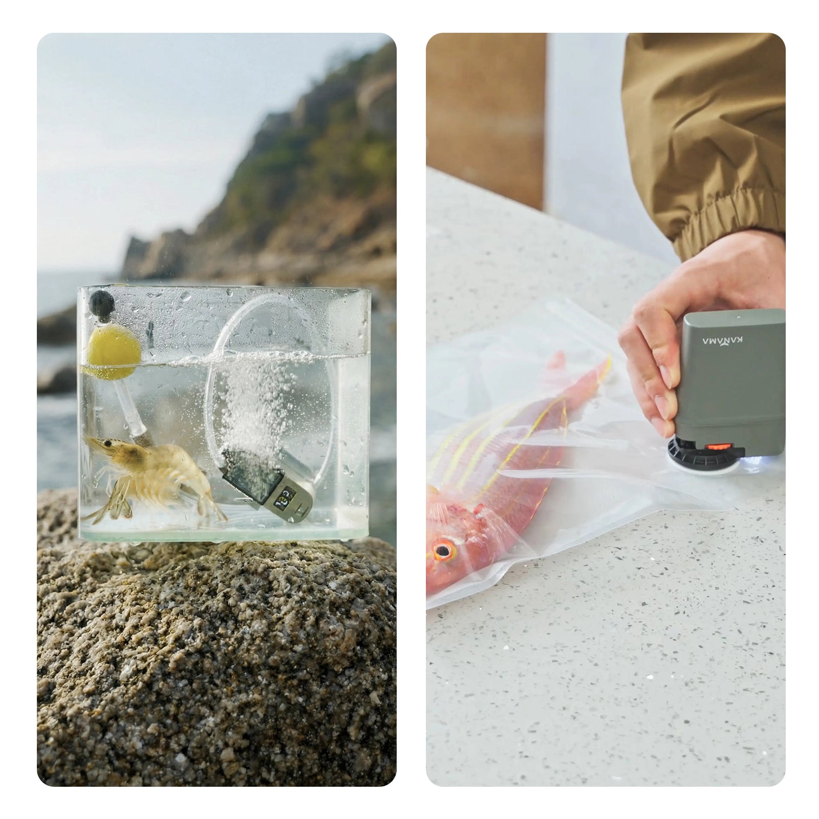 Halden® VersaPump: Waterproof High-Power Vacuum Sealer with Aeration System
